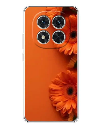 Чохол для Xiaomi Redmi Note 14 Pro 5G з картинкою «Помаранчеві гербери»