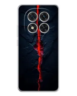 Чохол для Xiaomi Redmi Note 14 Pro 5G з картинкою «Червона лавова тріщина»