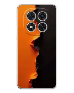 Чохол для Xiaomi Redmi Note 14 Pro 5G з картинкою «Помаранчевий розлом»