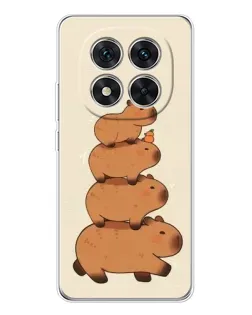 Чохол для Xiaomi Redmi Note 14 Pro 5G з картинкою «Вежа з капібар»