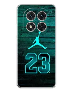 Чехол для Xiaomi Redmi Note 14 Pro Plus с картинкой «Jordan Cyan 23»