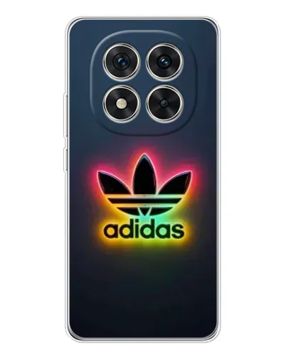 Чехол для Xiaomi Redmi Note 14 Pro Plus с картинкой «Неоновый Adidas»