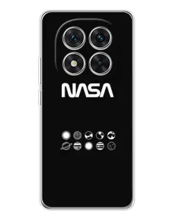 Чехол для Xiaomi Redmi Note 14 Pro Plus с картинкой «NASA — технический принт»