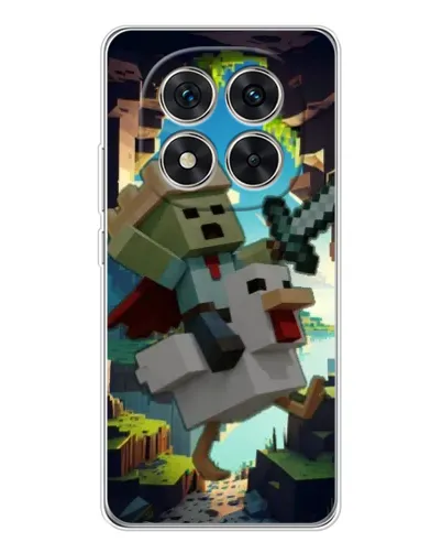 Чехол для Xiaomi Redmi Note 14 Pro Plus с картинкой «Стив и гусь» Чехол для Xiaomi Redmi Note 14 Pro Plus с картинкой «Стив и гусь»