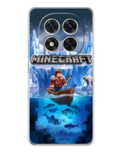 Чехол для Xiaomi Redmi Note 14 Pro Plus с картинкой «Minecraft ледяной мир» Чехол для Xiaomi Redmi Note 14 Pro Plus с картинкой «Minecraft ледяной мир»