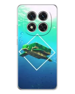 Чехол для Xiaomi Redmi Note 14 Pro Plus с картинкой «Черепаха Minecraft» Чехол для Xiaomi Redmi Note 14 Pro Plus с картинкой «Черепаха Minecraft»