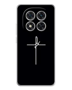 Чехол для Xiaomi Redmi Note 14 Pro Plus с картинкой «Тонкий крест»