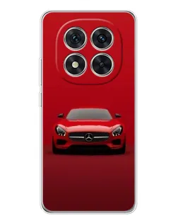 Чехол для Xiaomi Redmi Note 14 Pro Plus с картинкой «Красный Mercedes AMG»
