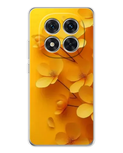 Чехол для Xiaomi Redmi Note 14 Pro Plus с картинкой «Золотые лепестки»