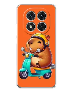 Чехол для Xiaomi Redmi Note 14 Pro Plus с картинкой «Капибара на скутере» Чехол для Xiaomi Redmi Note 14 Pro Plus с картинкой «Капибара на скутере»