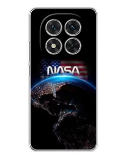 Чехол для Xiaomi Redmi Note 14 Pro с картинкой «Земля из космоса NASA»