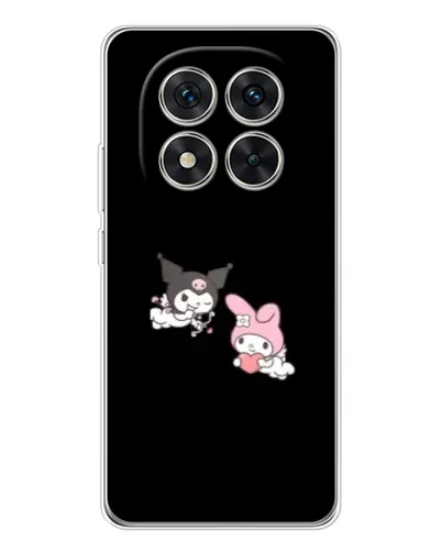 Чехол для Xiaomi Redmi Note 14 Pro с картинкой «My Melody и Kuromi»