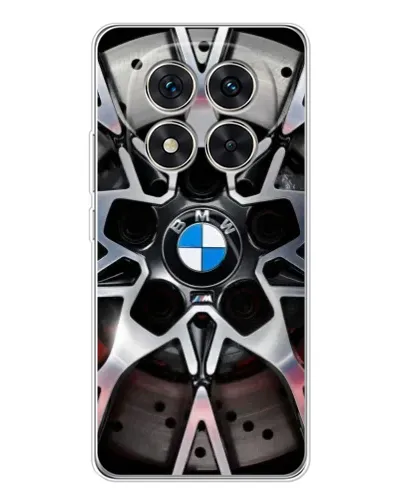Чехол для Xiaomi Redmi Note 14 Pro с картинкой «BMW — деталь диска»
