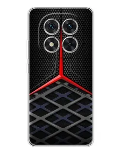 Чехол для Xiaomi Redmi Note 14 Pro с картинкой «Mercedes Carbon Grid»