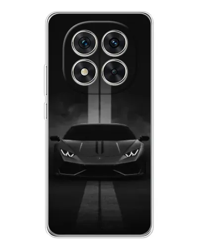 Чехол для Xiaomi Redmi Note 14 Pro с картинкой «Lamborghini симметрия дорог»