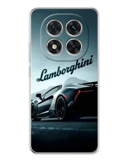Чехол для Xiaomi Redmi Note 14 Pro с картинкой «Классическая надпись Lamborghini»