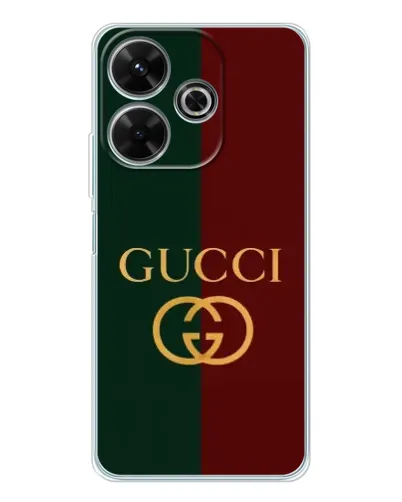 Чохол для Xiaomi Redmi Note 14 SE 5G з картинкою «Gucci — темно-зелений градієнт» Чохол для Xiaomi Redmi Note 14 SE 5G з картинкою «Gucci — темно-зелений градієнт»