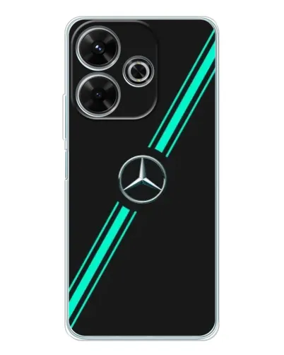 Чохол для Xiaomi Redmi Note 14 SE 5G з картинкою «Спортивні лінії Mercedes» Чохол для Xiaomi Redmi Note 14 SE 5G з картинкою «Спортивні лінії Mercedes»