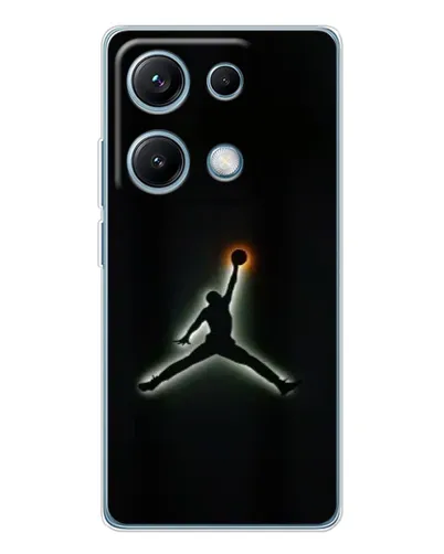 Чехол для Xiaomi Redmi Note 14S с картинкой «Jordan Gradient Logo» Чехол для Xiaomi Redmi Note 14S с картинкой «Jordan Gradient Logo»