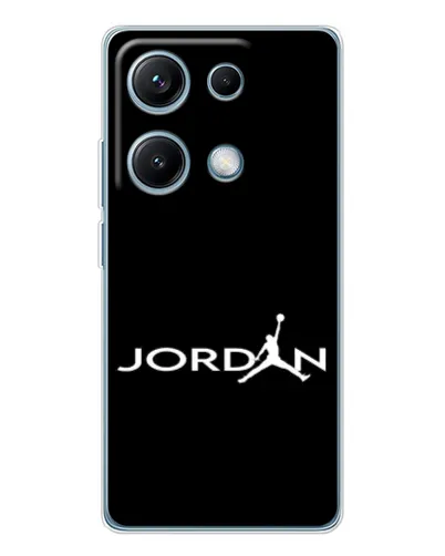 Чехол для Xiaomi Redmi Note 14S с картинкой «Jordan White Logo» Чехол для Xiaomi Redmi Note 14S с картинкой «Jordan White Logo»
