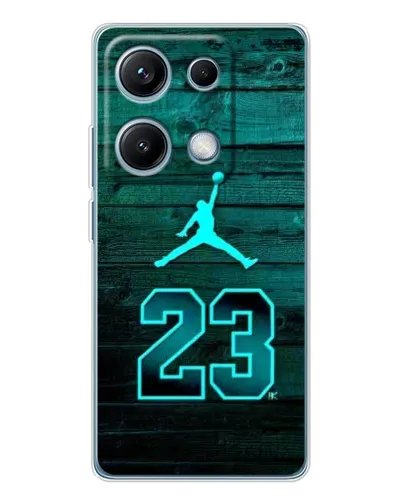 Чехол для Xiaomi Redmi Note 14S с картинкой «Jordan Cyan 23» Чехол для Xiaomi Redmi Note 14S с картинкой «Jordan Cyan 23»