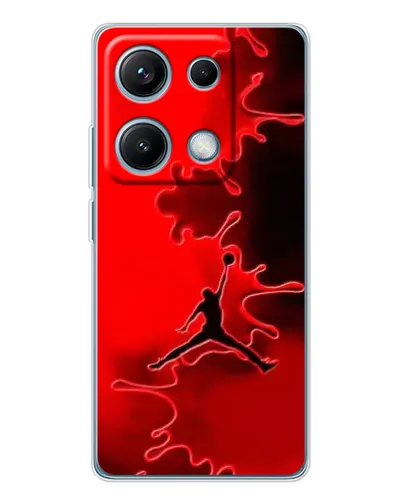 Чехол для Xiaomi Redmi Note 14S с картинкой «Jordan Red Smoke» Чехол для Xiaomi Redmi Note 14S с картинкой «Jordan Red Smoke»