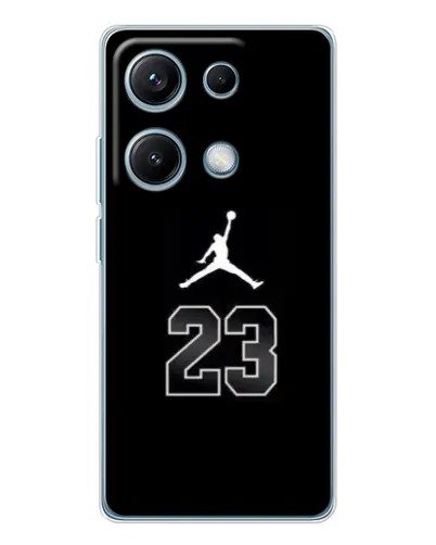 Чехол для Xiaomi Redmi Note 14S с картинкой «Jordan Flight 23» Чехол для Xiaomi Redmi Note 14S с картинкой «Jordan Flight 23»