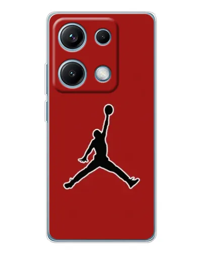 Чехол для Xiaomi Redmi Note 14S с картинкой «Jordan Red Back» Чехол для Xiaomi Redmi Note 14S с картинкой «Jordan Red Back»