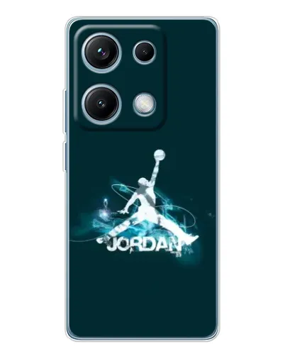 Чехол для Xiaomi Redmi Note 14S с картинкой «Jordan Blue Fire» Чехол для Xiaomi Redmi Note 14S с картинкой «Jordan Blue Fire»