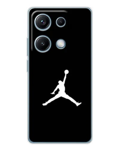 Чехол для Xiaomi Redmi Note 14S с картинкой «Jordan Silhouette» Чехол для Xiaomi Redmi Note 14S с картинкой «Jordan Silhouette»