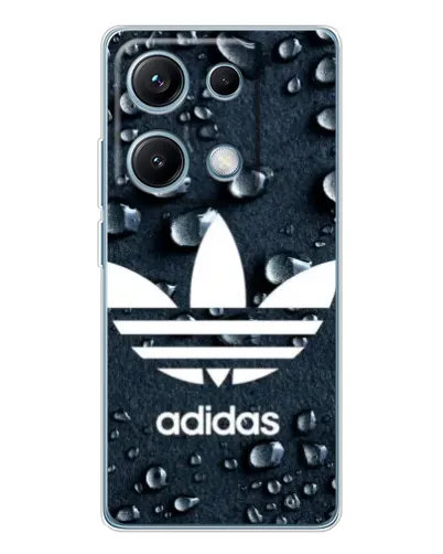 Чехол для Xiaomi Redmi Note 14S с картинкой «Adidas Trefoil Blue»