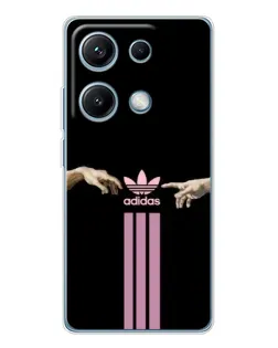 Чехол для Xiaomi Redmi Note 14S с картинкой «Adidas Hands»