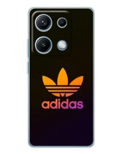 Чехол для Xiaomi Redmi Note 14S с картинкой «Градиент Adidas»
