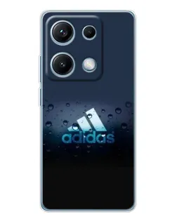 Чехол для Xiaomi Redmi Note 14S с картинкой «Adidas Water Drops»