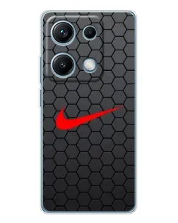 Чехол для Xiaomi Redmi Note 14S с картинкой «Nike — карбоновая сетка» Чехол для Xiaomi Redmi Note 14S с картинкой «Nike — карбоновая сетка»