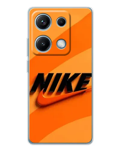 Чехол для Xiaomi Redmi Note 14S с картинкой «Оранжевый драйв Nike» Чехол для Xiaomi Redmi Note 14S с картинкой «Оранжевый драйв Nike»