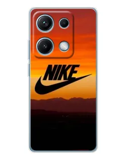 Чехол для Xiaomi Redmi Note 14S с картинкой «Nike — вечерний горизонт»