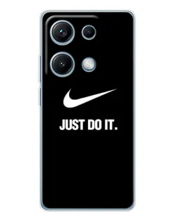 Чехол для Xiaomi Redmi Note 14S с картинкой «Классический принт Nike»