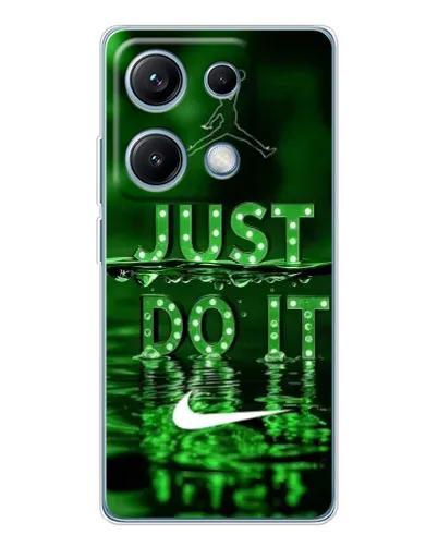 Чехол для Xiaomi Redmi Note 14S с картинкой «Зеленый неоновый Nike» Чехол для Xiaomi Redmi Note 14S с картинкой «Зеленый неоновый Nike»