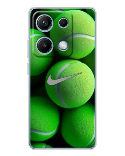 Чехол для Xiaomi Redmi Note 14S с картинкой «Теннисные мячи Найк» Чехол для Xiaomi Redmi Note 14S с картинкой «Теннисные мячи Найк»