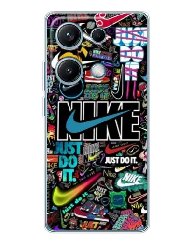 Чохол для Xiaomi Redmi Note 14S з картинкою «Яскравий колаж Nike» Чохол для Xiaomi Redmi Note 14S з картинкою «Яскравий колаж Nike»