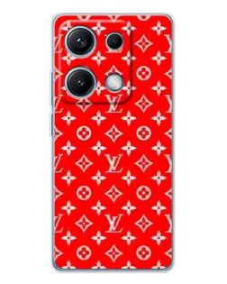 Чехол для Xiaomi Redmi Note 14S с картинкой «Яркий паттерн LV»