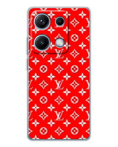 Чехол для Xiaomi Redmi Note 14S с картинкой «Яркий паттерн LV»