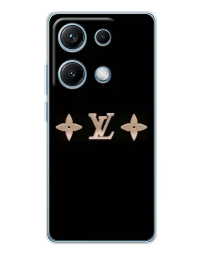 Чехол для Xiaomi Redmi Note 14S с картинкой «Louis Vuitton — минимализм»