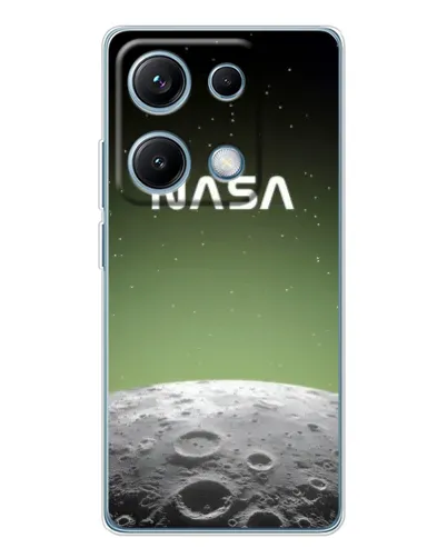 Чехол для Xiaomi Redmi Note 14S с картинкой «NASA — лунный градиент»