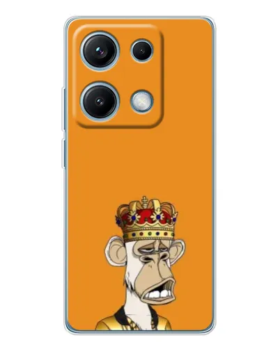 Чехол для Xiaomi Redmi Note 14S с картинкой «Золотая обезьяна Bored Ape» Чехол для Xiaomi Redmi Note 14S с картинкой «Золотая обезьяна Bored Ape»
