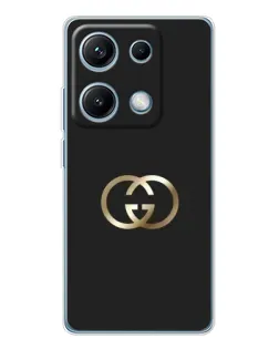 Чехол для Xiaomi Redmi Note 14S с картинкой «Минимализм Gucci»