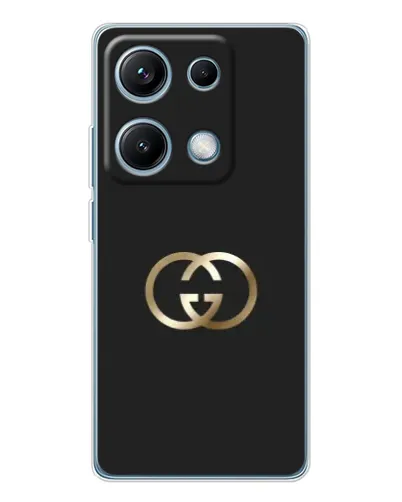 Чехол для Xiaomi Redmi Note 14S с картинкой «Минимализм Gucci»