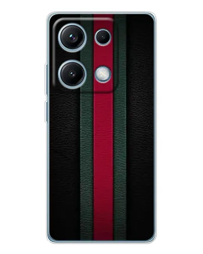 Чехол для Xiaomi Redmi Note 14S с картинкой «Gucci — неоновая линия»