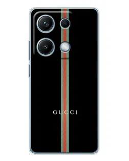 Чохол для Xiaomi Redmi Note 14S з картинкою «Gucci — строга лінія»